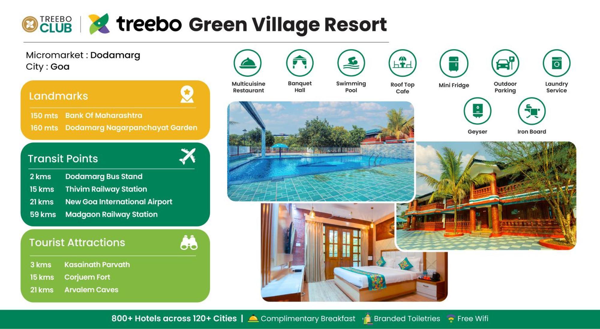 Treebo Green Village Resort - Goa Maneri  Dış mekan fotoğraf